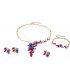 SET401 - Colorful Gemstone Jewellery Set